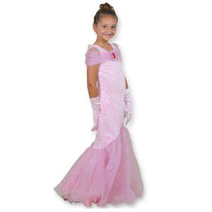 ✨ NWT Movie Star Pink Gown Costume – Old Hollywood Glam ✨
